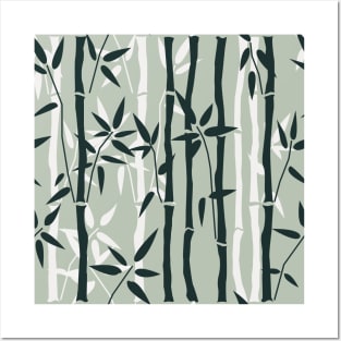 Bamboo Pattern Posters and Art